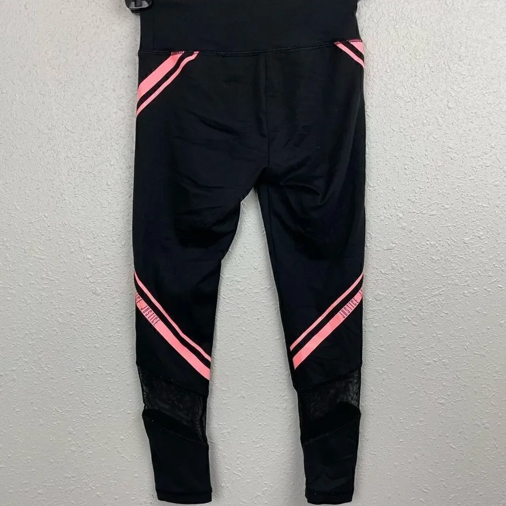 Justice Active Leggings Size 6/7 EUC
